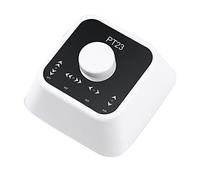 Surluoen Wireless Page Turner Pedal Rechargeable Wireless Foot Switch for Tablet Smartphone Electronic Music Scores E-Books White