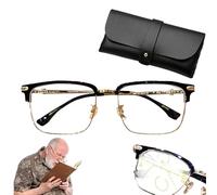 Surmoby Vision Pro Glasses, Surmoby/Opdgea/Yifare/Libiyi Optireaders Pro, Intelligent Zoom Anti Blue Light Presbyopia Glasses for Men Women Seniors, Autozoom Reading Glasses (1 Set,4X)