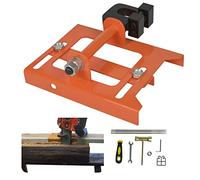 SurmountWay Chainsaw Mill Guide, Portable Vertical Lumber Cutting Guide, Timber Chainsaw Mill Attachment with Free Adjustment Cutting Width 2"-6" for Lumber Sawmill Woodworkers and Builders (Orange)