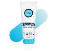 SURPASS After Sport Body Wash for Men - Magnesium Boosted - Moisturizes & Improves Skin Texture - Accelerates Recovery After Intense Workout - Refreshing Jasmine and Lemon Scent - 250 ml
