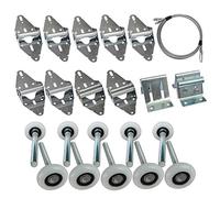 Surpass Garage Door Roller/Hinge/Top Bracket/Wire Rope (for 7' Height Doors)