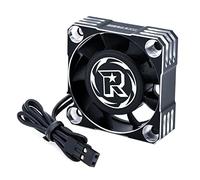 Surpass Hobby 40mm Motor Cooling Fan,16000RPM RC ESC Cooling Fan for 1/8 1/10 RC Car 540 550 F540 3650 3660 Motor (Silver Black)