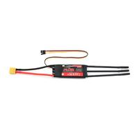 Surpass Hobby 80A RC Brushless Speed Controller E.S.C. 5v/6v 8a BEC Output for RC Drone Airplanes Accessory Fixed Wing 2-6 Cells,Black/Red as Shown in Picture,(80A ESC Speed Controller)