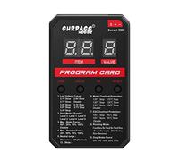 Surpass Hobby ESC Programming Card RC Car Electronic Speed Controller LED Programmer Only Compatible with Surpass Hobby Rocket Brushless ESC 25A 35A 45A 60A 80A 120A 150A (Update Version)