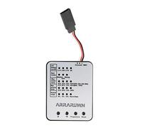 Surpass Hobby Programming Card RC Car Electronic Speed Controller Programmer LED Program Card Only Compatible with Supass Hobby Brushless ESC 25A 35A 45A 60A 80A 120A 150A (White)