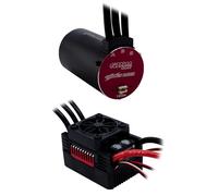 Surpass Hobby Rocket RC V2 Supersonic 3665 Brushless Motor & 90A ESC Combo for 1/10 and 1/8 Scale RC Cars - Ultimate Power and Control (2200KV)
