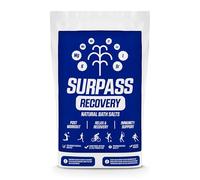 Surpass Recovery Bath Soak - Natural Therapeutic Brine from Miocene Deposits - Deep Body Regeneration - Fragrance-Free - Moist Mineral soak - Pharmaceutical Quality - 1 kg