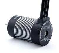 SurpassHobby 3660 1400kv Brushless Motor 4-Pole 3.175mm Shaft High Speed Waterproof Sensorless Motor for Most of 1:10 Scale RC Vehicles Truck Update Parts