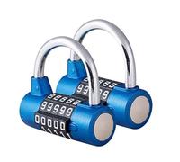 Surplex 2 Pack 5 Digit Combination Padlock, Waterproof Antirust, Combination Resettable Locks, Security Number Lock for Outdoor Gym Home School Office Bicycle Suitcase Luggage Backpack