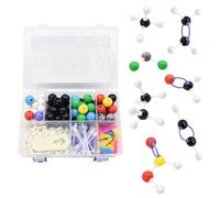 Surplex 208Pcs Chemistry Molecular Model Kit, Inorganic & Organic Structure Building Atom Links Educational Toys Teaching Learning Set for Teachers Students Scientists Chemistry Class