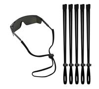 Surplex 6 Pack Glasses Straps - Adjustable Anti-Slip Eyewear Retainer for Sports & Outdoor - Universal Fit for Men, Women & Kids - Stretchy Sunglasses Lanyard for Running, Camping, Reading