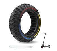 Surplex 60/70-6.5 Solid Tyre, 10 x 2.7 Inches Electric Scooter Tyres Solid Rubber Tyre Replacement Wheel for Kugoo G-Booster G2 Pro Scooter Front/Rear Rubber Tires, Anti-Shock & Puncture Proof, 1 PCS