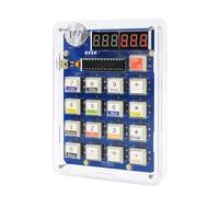Surplex DIY Soldering Practice Kit, 6-Digit Calculator Resistor Reader, Electronic Learning Project Set