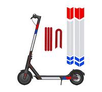 Surplex Scooter Reflective Sticker Set for Xiaomi Mijia M365 - Waterproof Decals, Night Safety Stickers