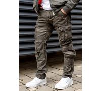 Surplus Raw Vintage Airborne Slimmy Mens Cargo Vintage Trouser, Blackcamo, XXL