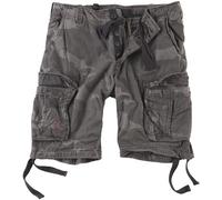 Surplus - Airborne Vintage Black Camo - Shorts - camouflage - XXL - 100% Cotton XXL