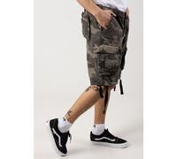 Surplus - Airborne Vintage Black Camo - Shorts - camouflage - XXL - 100% Cotton XXL