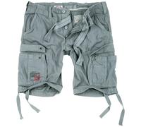 Surplus Raw Vintage Airborne Vintage Herren Cargo Shorts, grau, M