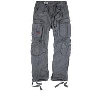 Surplus - Airborne Vintage Grey - Pants - grey - L - 100% Cotton L