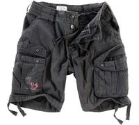 Surplus Airborne Vintage Shorts, black, size 3XL for Men
