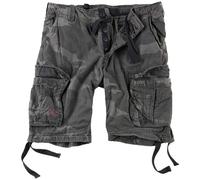 Surplus Airborne Vintage Shorts, black, size 3XL for Men