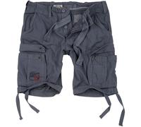 Surplus Airborne Vintage Shorts, black-grey, size 3XL for Men