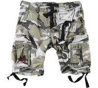 Surplus Army Airborne Vintage Cargo Pants Mens Military Shorts Washed Urban Camo