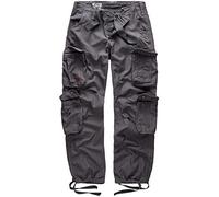 Surplus Airborne Vintage Pants, black-grey, size L for Men