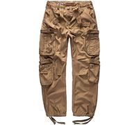 Surplus Cargo Trousers Mens Airborne Vintage, Beige, XXL
