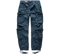 Surplus Cargo Trousers Mens Airborne Vintage, Navy, 3XL