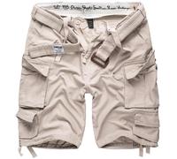 Surplus Raw Vintage Division Mens Cargo Shorts, Off White, 7XL