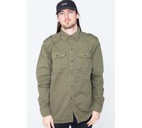 Surplus - M65 Basic Long Arm Olive - Shirt - green - L - 100% Cotton,Cotton L