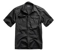 Surplus M65 Basic Shirt 1/2 Black Size Large