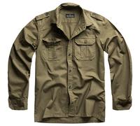 Surplus M65 Basic Shirt Long Sleeve Mens Casual Work Military Outdoor Olive