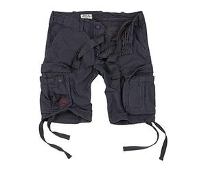 Surplus Raw Vintage Airborne Vintage Herren Cargo Shorts, Anthrazit, L