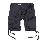 Surplus Raw Vintage Airborne Vintage Herren Cargo Shorts, Anthrazit, S