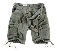 Surplus Raw Vintage Airborne Vintage Herren Cargo Shorts, Oliv, 7XL