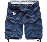 Surplus Raw Vintage Division Men's Cargo Shorts, navy, M