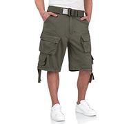 Surplus Raw Vintage Division Mens Cargo Shorts, Olive, 6XL