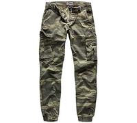 Surplus Raw Vintage Men's Cargo Bad Boys Pants, Green-camo, S