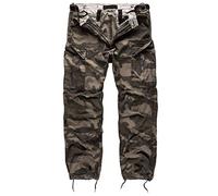 Surplus Raw Vintage Mens Cargo Fatigues Trousers, Blackcamo, XXL