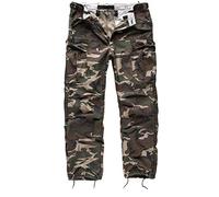 Surplus Raw Vintage Mens Cargo Fatigues Trousers, Woodland, S