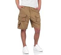 Surplus Raw Vintage Mens Cargo Trooper Shorts, Coyote, M