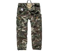 Surplus Raw Vintage Men's Premium Vintage Trousers, Woodland, XL