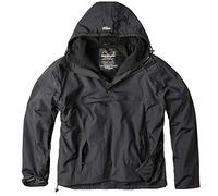 Surplus Raw Vintage Men's Windbreaker Outdoor Jacket, black, S