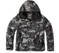 Surplus Raw Vintage Men's Windbreaker Outdoor Jacket, blackcamo, 3XL