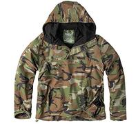 Surplus Raw Vintage Men's Windbreaker Outdoor Jacket, woodland, M