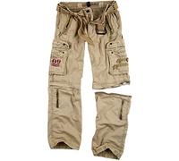 Surplus Royal Outback Zip Off Trousers Mens Combats Cargo Pants Royal Sahara