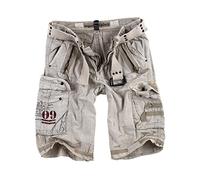 Surplus Raw Vintage Royal Shorts, Royal White, XL