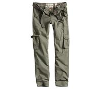 Surplus Raw Vintage Women's Ladies Premium Trosers Trouser, Black, 8